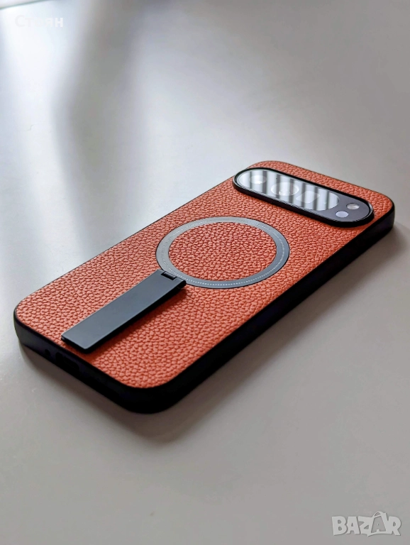 Телефон Google Pixel 9 Pro XL (128GB) | Топ Състояние + MagSafe Кейс-Стойка, снимка 1