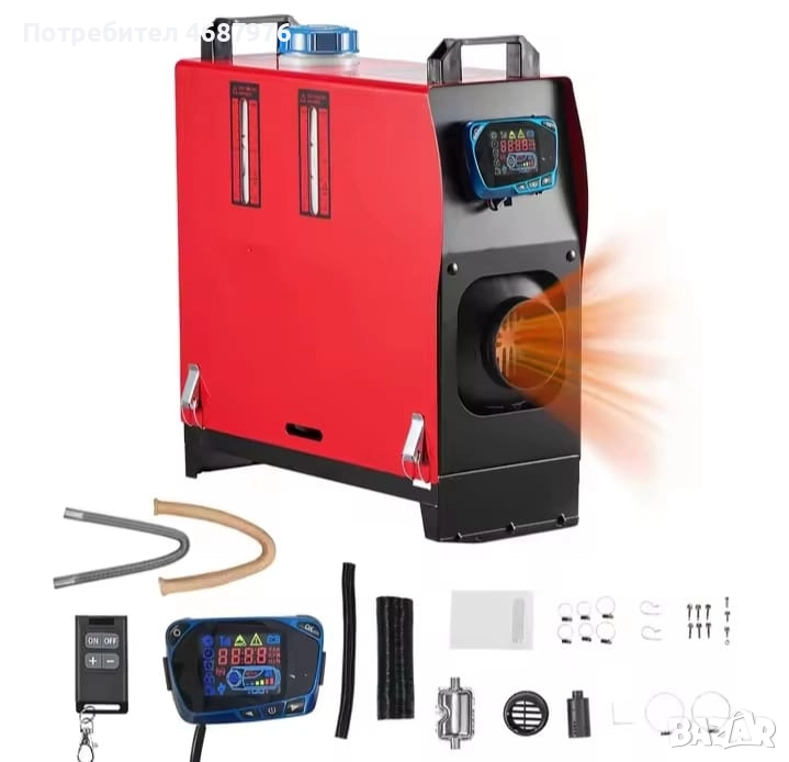 суха дизелова печка 2/5 kW, снимка 1