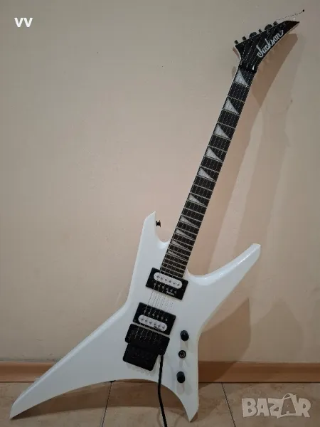 Jackson JS32 Warrior Електрическа китара бяла , снимка 1