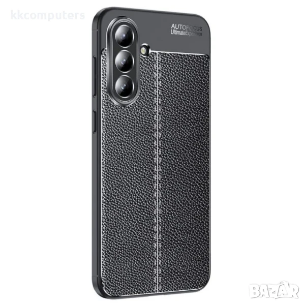 Samsung Galaxy A36 5G / A56 5G Удароустойчив Litchi Skin Калъф и Протектор, снимка 1