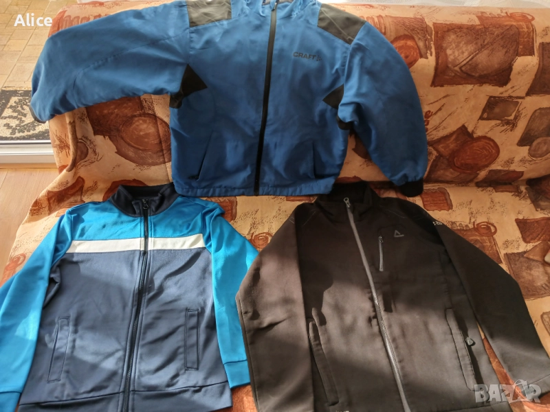 Маркови якета р.122-128, 6-10 год., горнище р.140, снимка 1