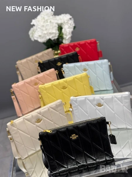 Дамски Кожени Чанти ✨ COACH , снимка 1