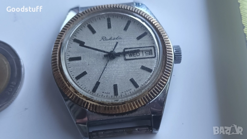 Ракета,часовник мъжки,позлата,Raketa , снимка 1