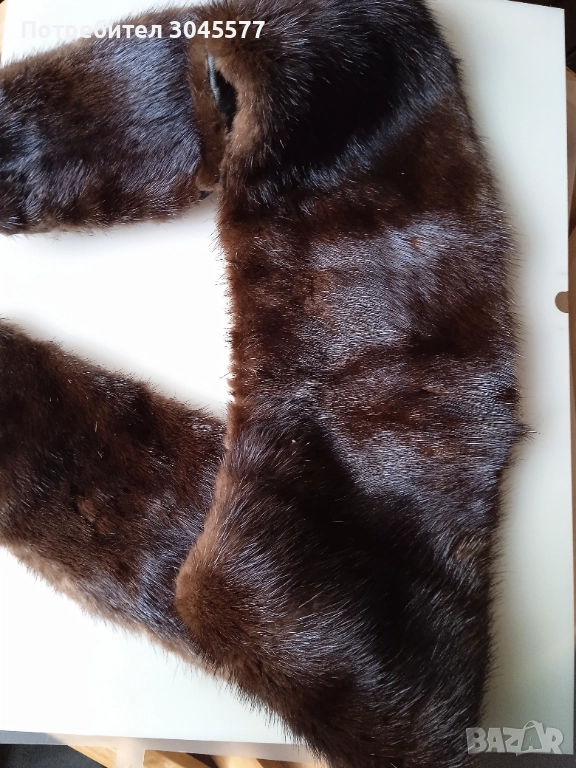 Яка от естествен косъм норка НОВО, снимка 1