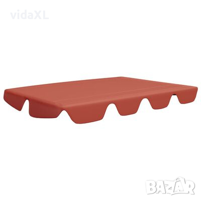 vidaXL Резервен сенник за градинска люлка теракота 188/168x145/110 см（SKU:312087, снимка 1