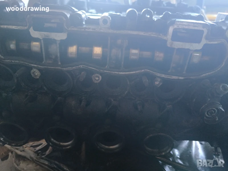 Двигател глава с валове Peugeot 1.6 hdi 9HZ, снимка 1