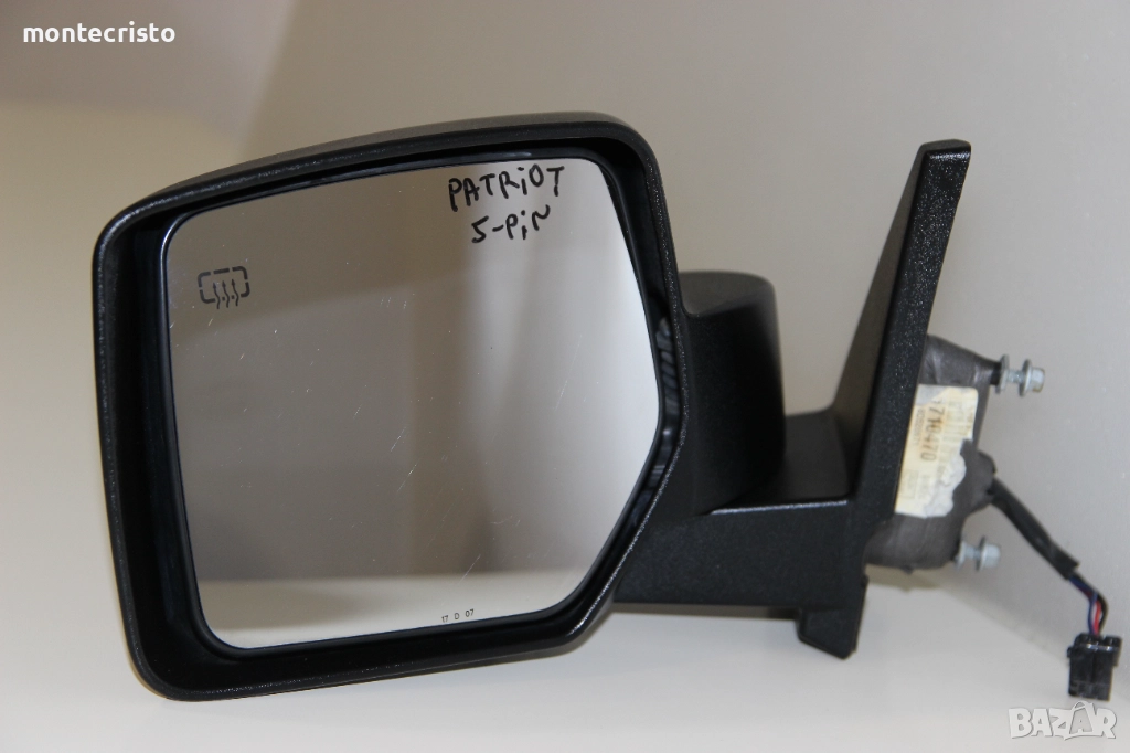 Ляво електрическо огледало Jeep Patriot MK74 (2007-2016г.) с подгряване, снимка 1
