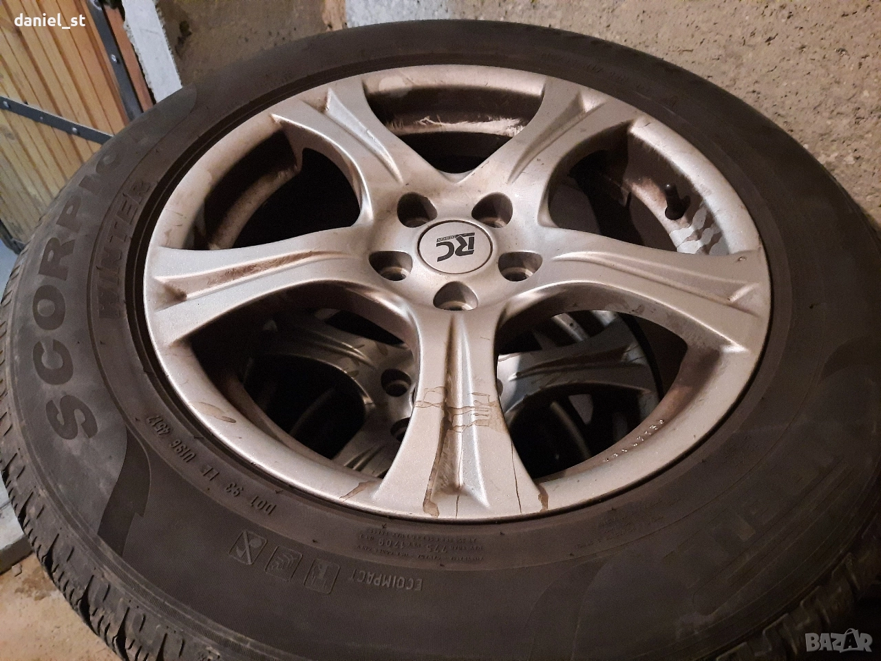 Джанти 5x108 17-ки RC-Design RC14KS, снимка 1