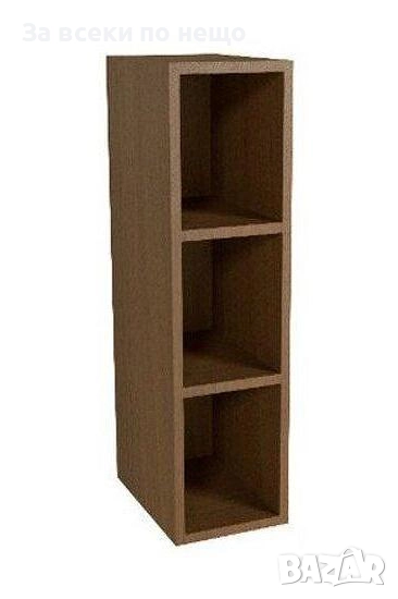 Кухненски шкаф OREH В-15/72 горен отворен орех Код P1185, снимка 1