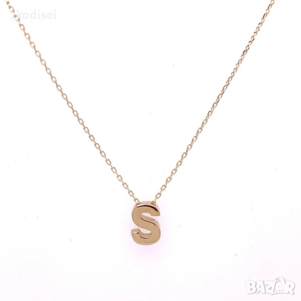 Златнo колие 1,56гр. 42,0см. 14кр. проба:585 модел:33588-6, снимка 1