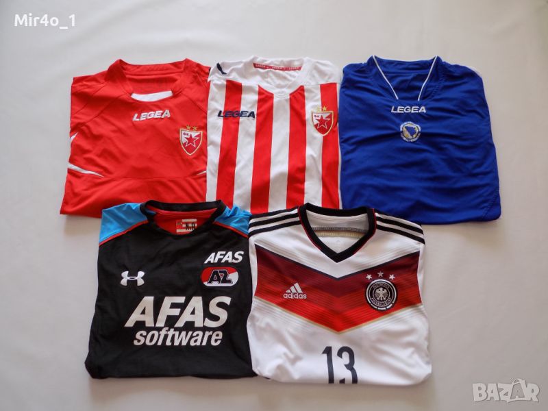 футболни тениски crvena zvezda red star az alkmaar germany оригинални, снимка 1