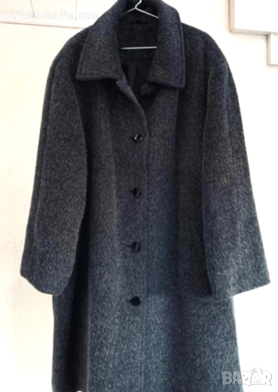 Луксозно зимно палто 100% алпака, снимка 1