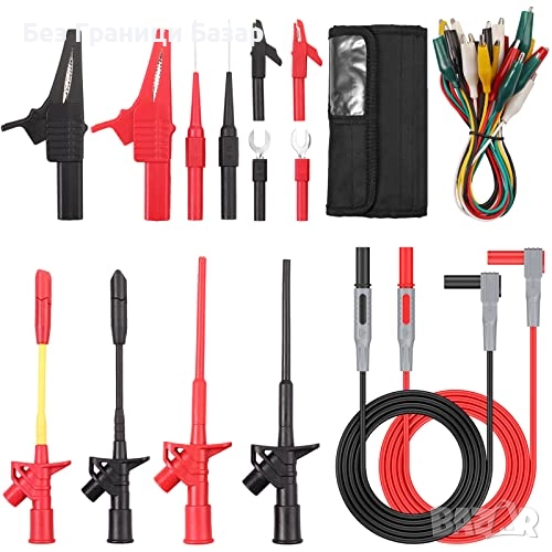 Нов Професионален комплект тестови проводници 20 броя за DMM ремонт, снимка 1