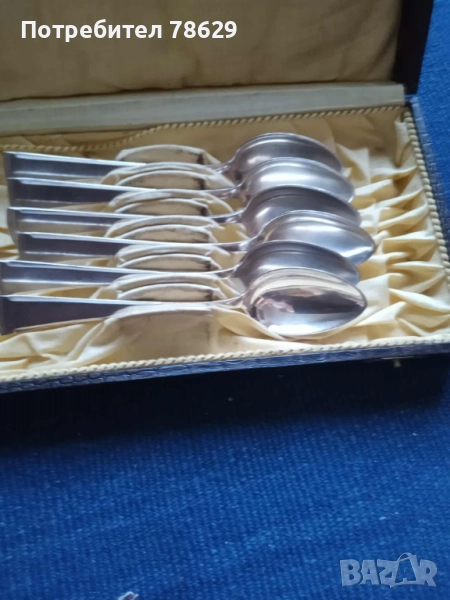 ПОСРЕБРЕНИ ЛЪЖИЧКИ ВМФ - 30 ТЕ ГОДИНИ, снимка 1