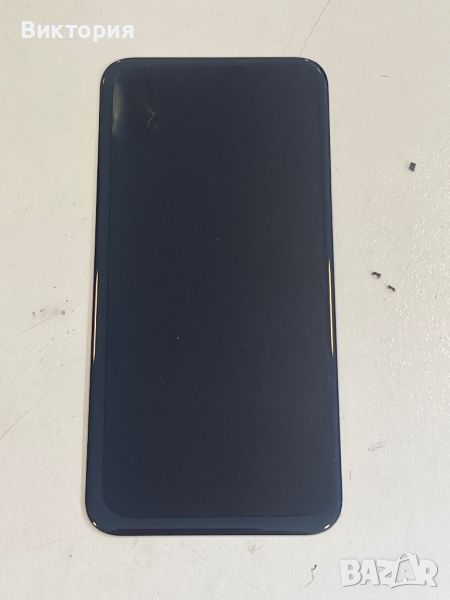 Капак батерия / задно стъкло за Iphone xs черен, снимка 1