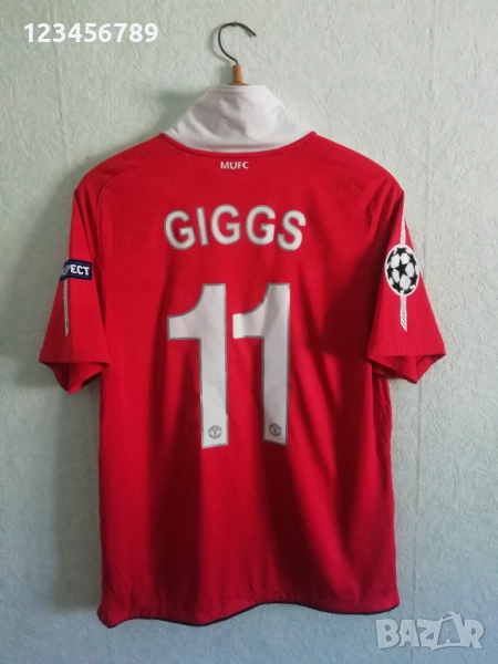 Manchester United Giggs Nike Champions League оригинална тениска фланелка Манчестър Юнайтед Гигс , снимка 1