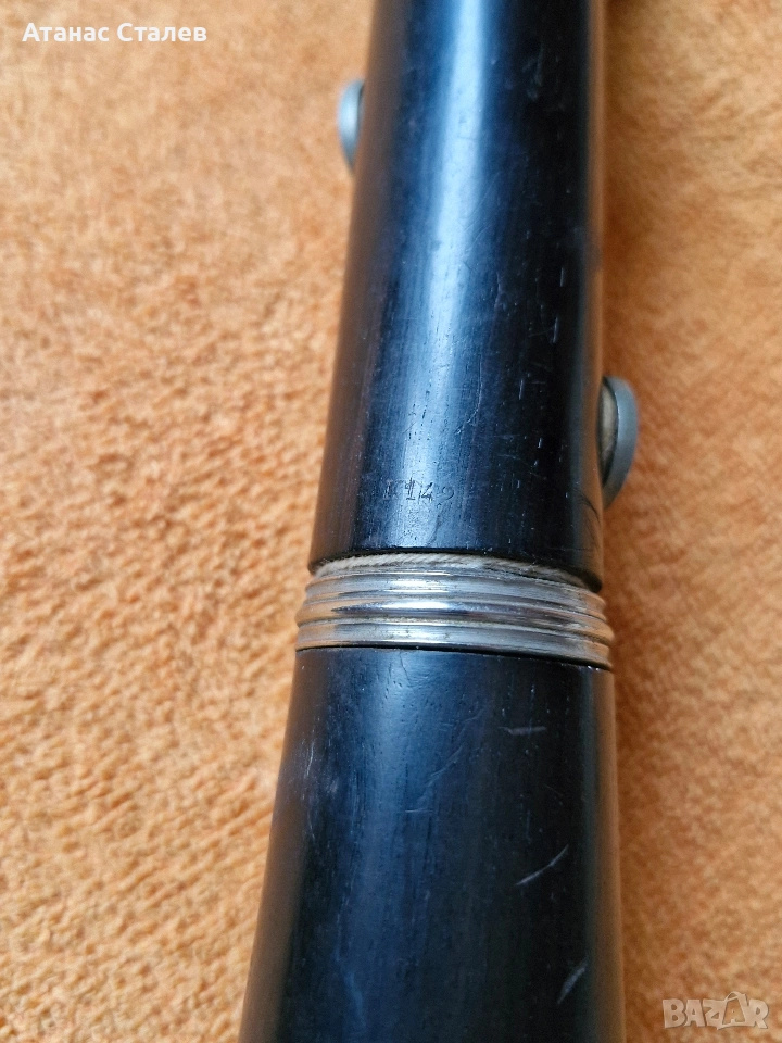 кларинет Buffet Crampon Paris-1890г., снимка 1