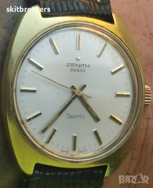 ZENITH Sporto 28800, 36mm, gold filled, cal. 2562C, снимка 1