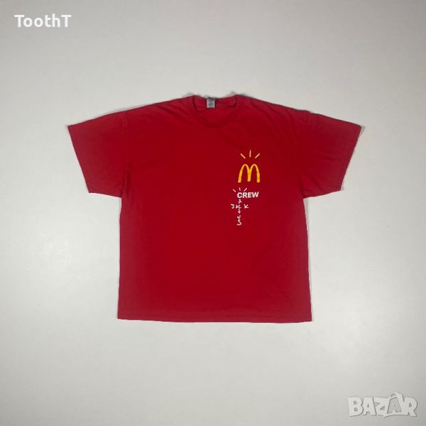 Travis Scott Mc Donald’s T-Shirt, снимка 1