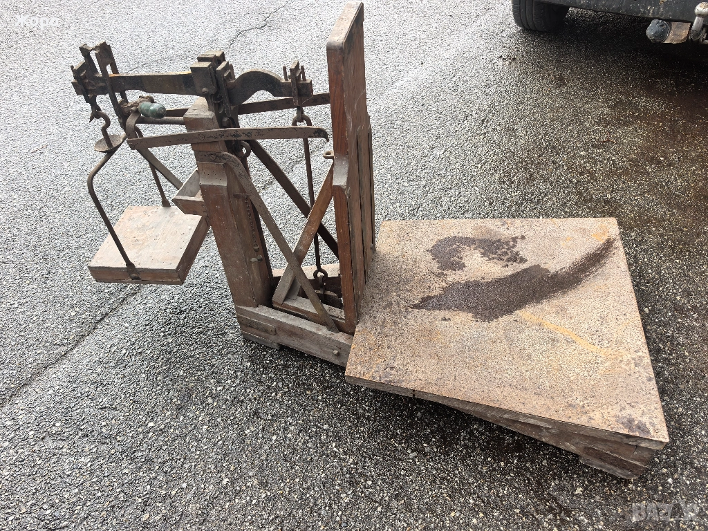 Старинна паланза, кантар, снимка 1