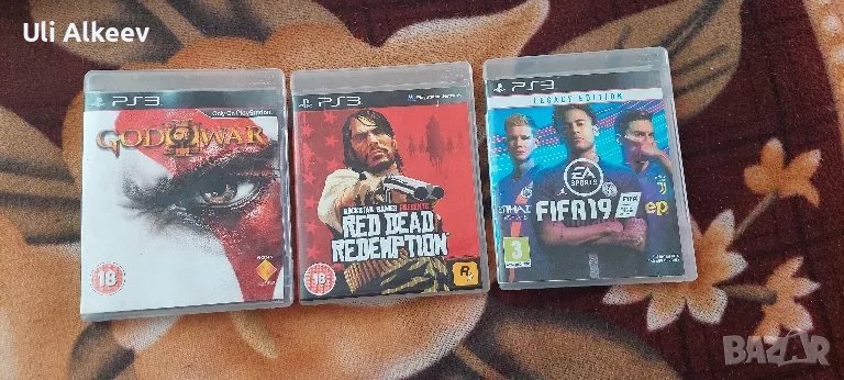 Продавам Fifa 19, God of War3, Rdr1 за Playstation 3, снимка 1