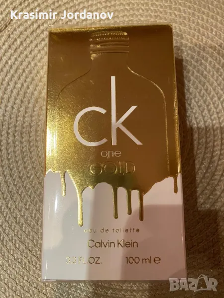 CALVIN KLEIN one GOLD, снимка 1