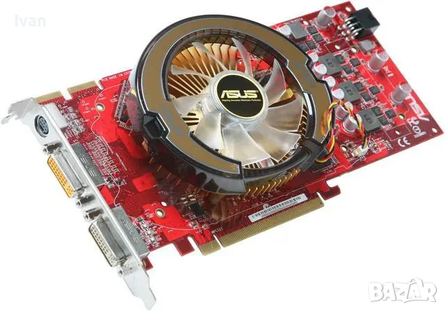 Asus Видеокарта ATI radeon HD 4850 256 bit 512 MB GDDR 3, снимка 2 - Видеокарти - 53370867