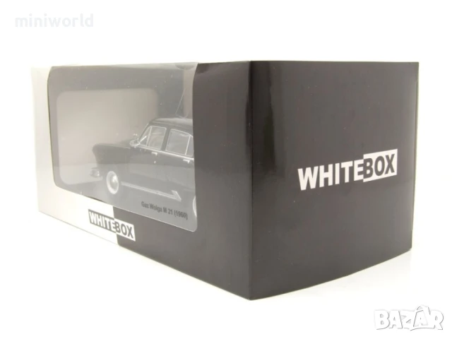 ГАЗ M-21 Волга 1960 - мащаб 1:24 на Whitebox моделът е нов в кутия, снимка 8 - Колекции - 50614281