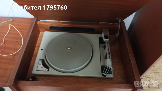 Радиограмофон Симфония Стерео, снимка 7 - Аудиосистеми - 52185142