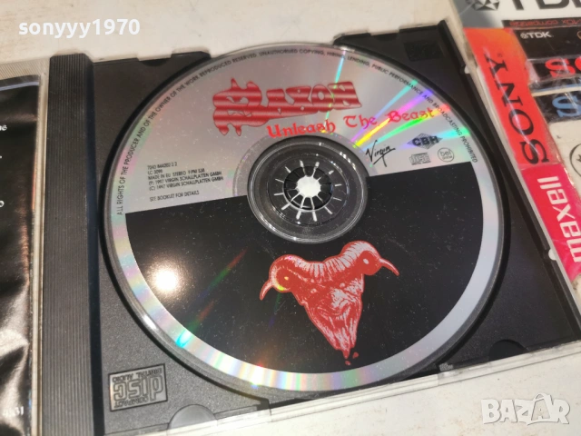 SAXON CD 0202261320, снимка 2 - CD дискове - 53321815