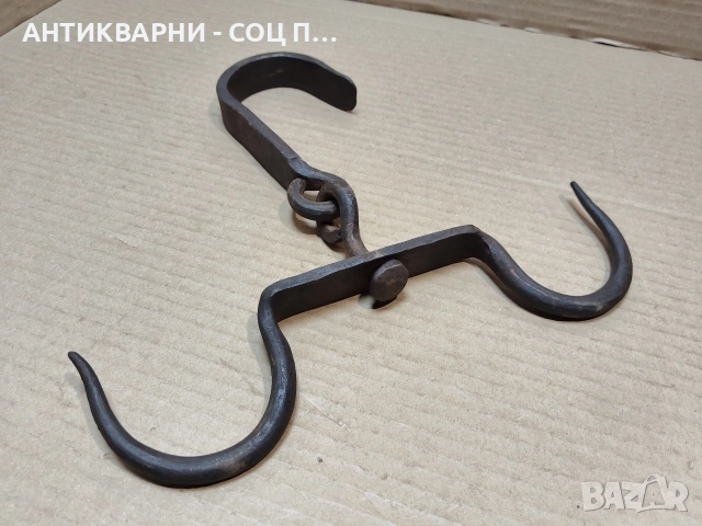 Стар Кован Ченгел За Дране На Животни. / НОМЕР 1729., снимка 3 - Антикварни и старинни предмети - 53849858