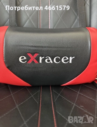 Геймърски стол eXracer, снимка 2 - Столове - 52955877
