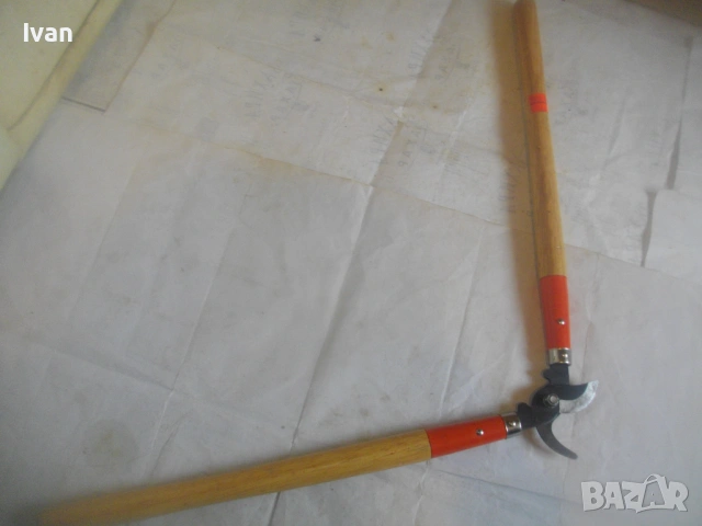 НОВА Старо качество немска голяма 62см ръчна ножица с извити челюсти за рязане на клони храсти , снимка 16 - Други инструменти - 54019218