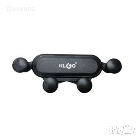 Гравитационна стойка за телефон за кола KLGO Z19 – 360° въртене, монтаж на климатична решетка, снимка 6 - Други стоки за дома - 52930427