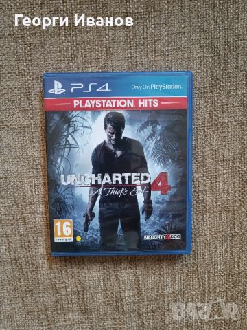 Uncharted 4 PS4, снимка 1 - Игри за PlayStation - 46736665