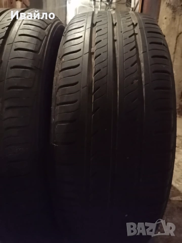 Продавам 2 броя летни гуми 205.55.16 на 1 сезон дот 2021 Goodyear , снимка 2 - Гуми и джанти - 53581222