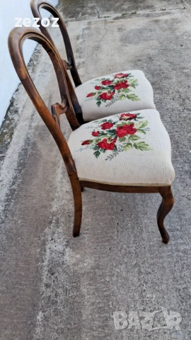 Столове ретро 2бр.№066, снимка 3 - Столове - 54262598