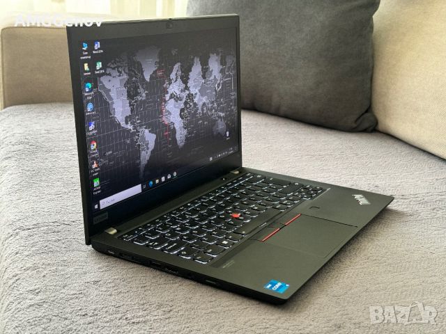 14'FHD IPS/i5-1135G7/Thinkpad T14 Gen 2/12GB DDR4/256GB SSD/Гаранция, снимка 4 - Лаптопи за работа - 46319960