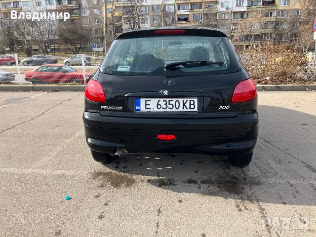 Peugeot 206 1.9 D 2000 г., снимка 6 - Автомобили и джипове - 49161837