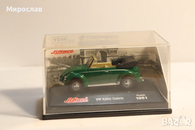 1:72 SCHUCO VW KAFER КАБРИО ИГРАЧКА КОЛИЧКА МОДЕЛ