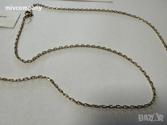 Златен синджир 4.94гр.60см., снимка 2 - Колиета, медальони, синджири - 53455191