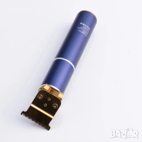 Акумулаторна машинка за подстригване за брада и коса Lexical LHC-5650, 5W, 1200mAh, Червен/Син, снимка 9 - Преси за коса - 52870178
