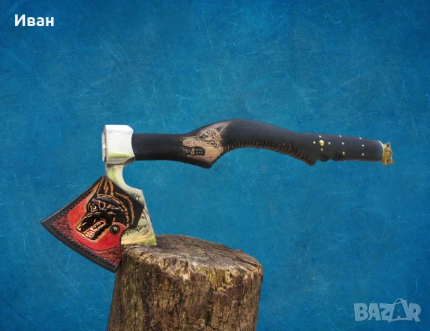 Брадва вълк томахавка ловна къмпинг риболов брадвичка 