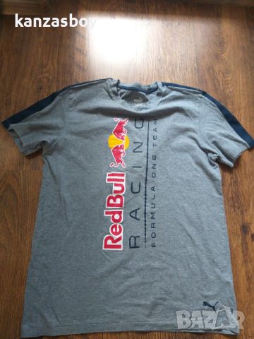 Puma Red Bull Racing Race- страхотна мъжка тениска M, снимка 5 - Тениски - 45982761