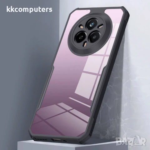 Realme 14 Pro 5G XUNDD Силиконов Калъф TPU+Acrylic и Протектор, снимка 2 - Калъфи, кейсове - 50745560