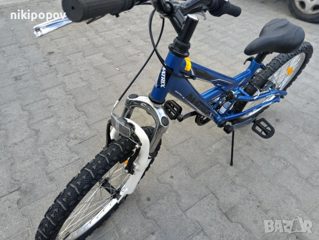 MATRIX Велосипед 20" FLASH син, снимка 9 - Велосипеди - 53838953