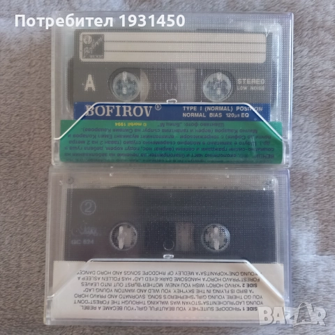 касетки за касетофон 2бр, снимка 3 - Аудио касети - 51564939