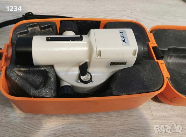 Японски оптичен автоматичен нивелир NIKON AZ-1 калиброван 22x, снимка 7 - Други инструменти - 53804527