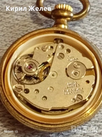 Стар механичен часовник дамски Royal swiss made позлатен за КОЛЕКЦИЯ 51550, снимка 5 - Антикварни и старинни предмети - 52363803