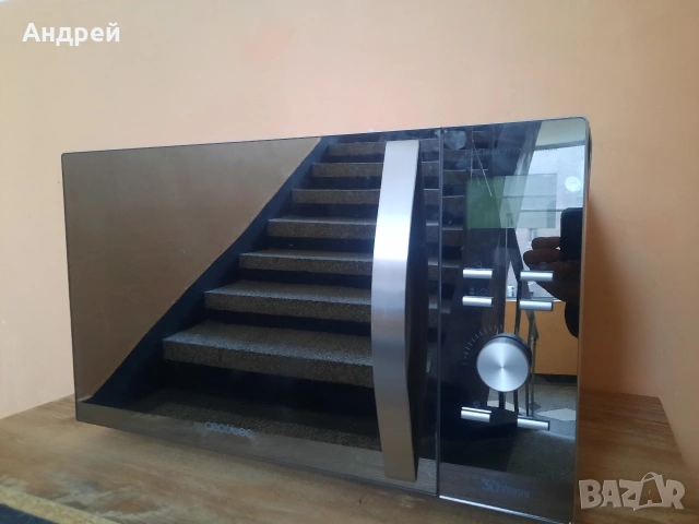 Микровълнова фурна Cecotec 9110 Full Inox, снимка 2 - Микровълнови - 53584002